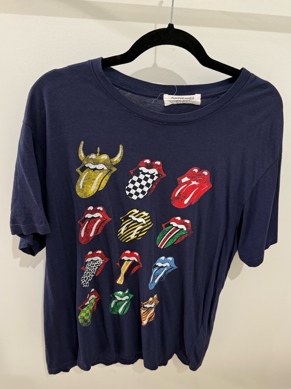 Day Dreamer for Free People Rolling Stones Tee